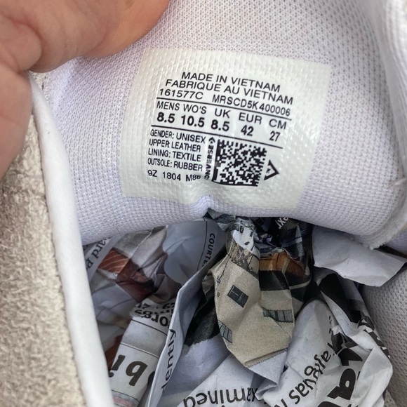 Men's Rare Converse One Star Pro Beige Vintage Shoes (8.5 US) - Picture 2 of 7